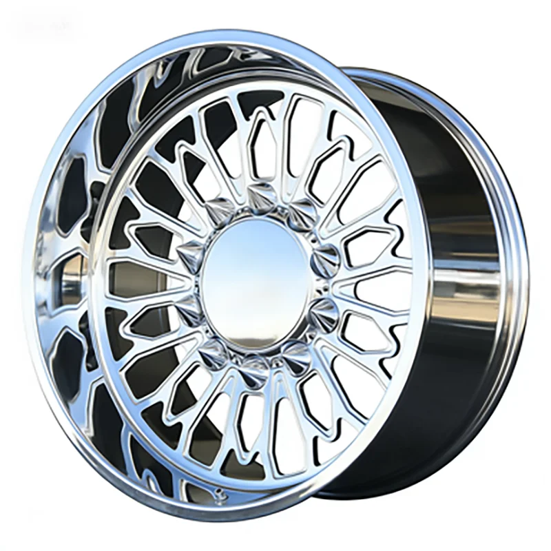 FOR Deep Dish Truck Wheels Forged 20-24 Inch Dub Floaters American Force Style Pick up Wheels for GMC Sierra 1500/2500