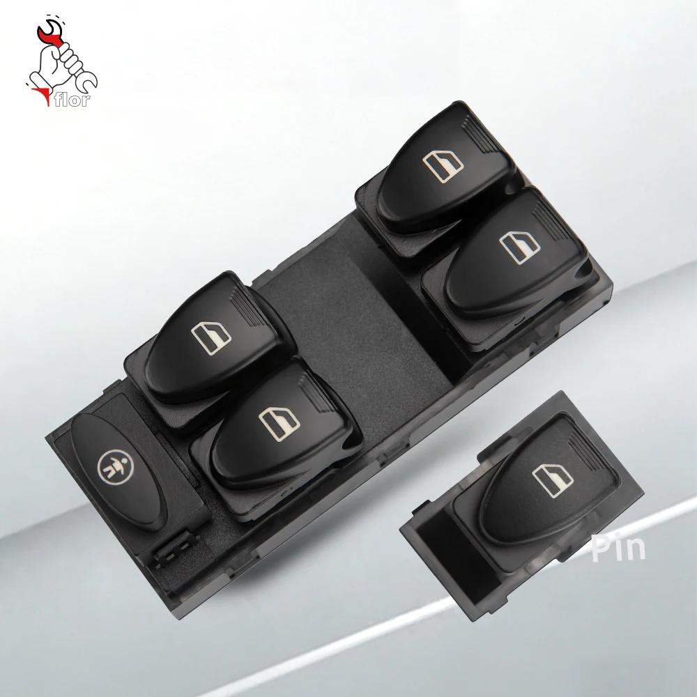 

Left-Hand Drive Car Power Window Switch For Chery QQ QQ6 MVM 110 QQ3 2006-2026 Electric Power Window Control Switch