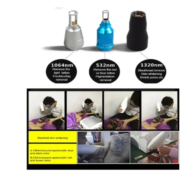 OPT Tattoo Removal Beauty Supplies, 2 in 1 Laser Machine, All Skin Colors, Permanent Hair Removal, Facial Pain Equipment