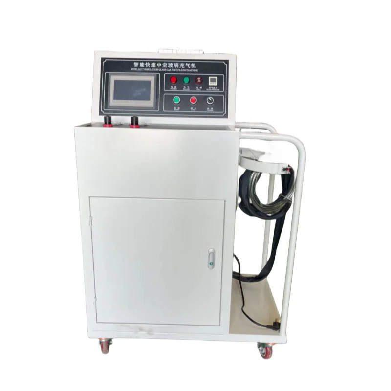 Intelligent Fast Hollow Glass Inflator  Curtain Wall Glass Aeration Equipment