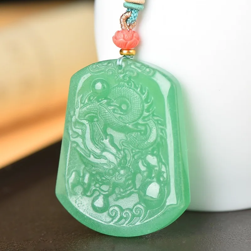 

Boutique Dongling Jade Zodiac Dragon Jade Pendant Men's and Women's