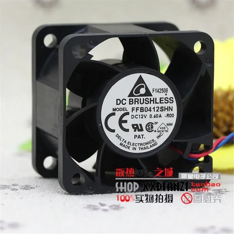 for FFB0412SHN 4cm 4028 0.6A Speed Measurement Stop Alarm Server Fan