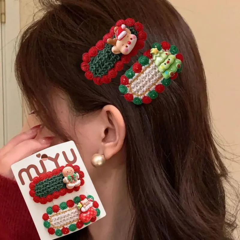 2-шт-компл-рождественские-вязаные-заколки-для-волос-новые-милые-заколки-для-волос-для-женщин-и-девочек-зимние-праздники-заколки-для-волос-с-оленями-Санта-Клауса-аксессуары-для-волос