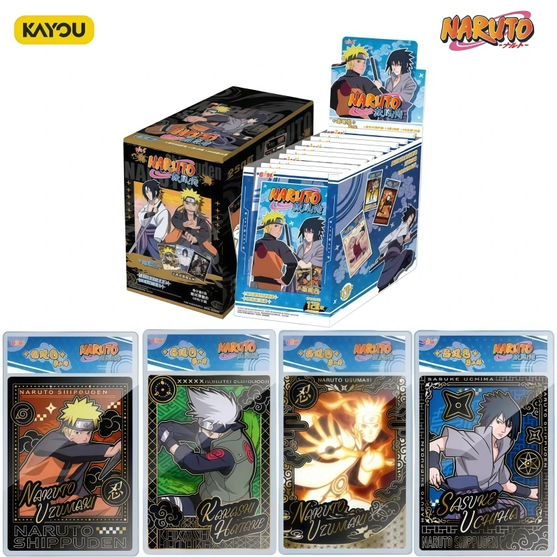 Naruto Card Polaroid Card Shippuden Ninja Bag Naruto Uchiha Itachi Gaara Acrylic Cards Anime Collection Card Toy Festival Gift