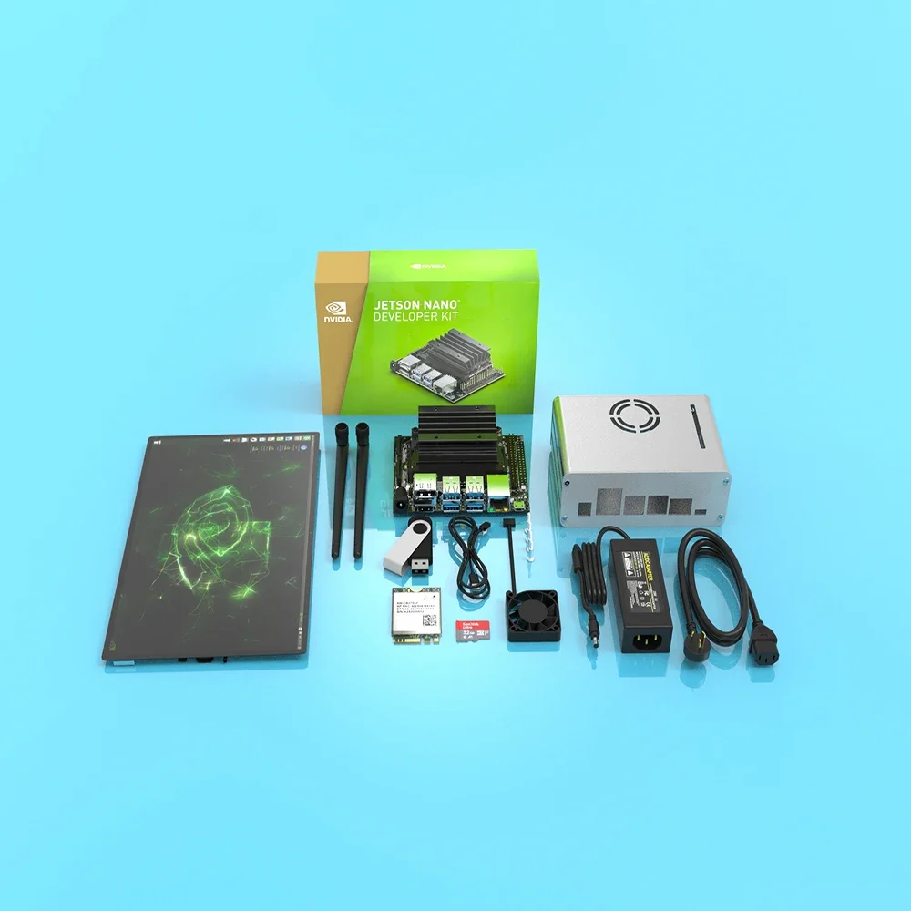 472GFLOPS Ubuntu 18.04 نظام التشغيل Nvidia Jetson Nano Developer Kit B01 مع مروحة تبريد #2