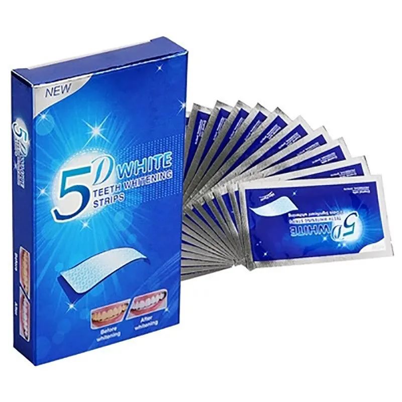 5D Dental Paste Teeth Bright White Tooth Paste Green Tooth Paste Neutral Tooth Paste 7 Bags And 14 Pieces