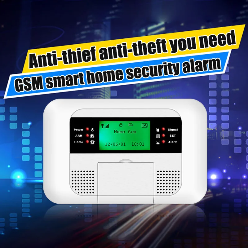 

KERUI Беспроводная домашняя охранная сигнализация Противоугонная GSM Умная домашняя охранная сигнализация Датчик охранного движения Детектор