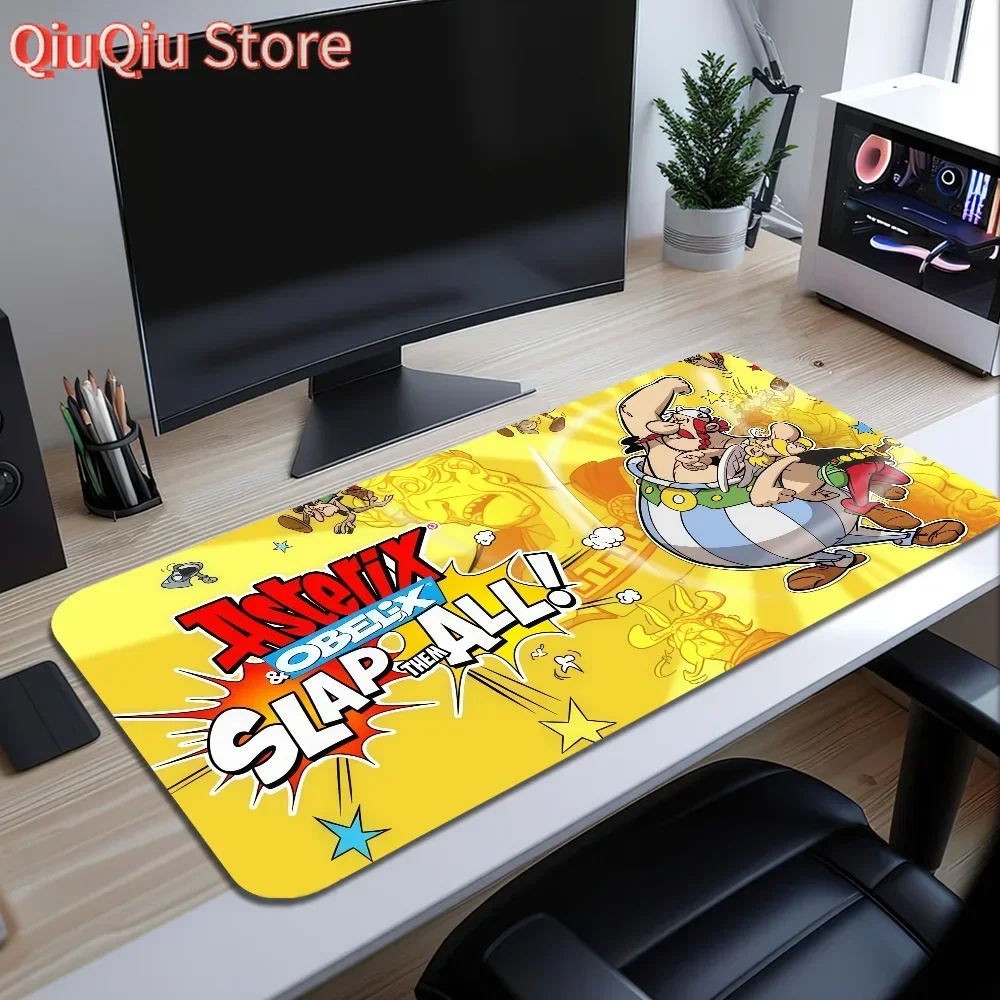 

Коврик для мыши с рисунком A-Asterix, большой настольный коврик, клавиатура, эргономичный офисный резиновый игровой ПК, нескользящий, с защитой от мелочи, для дома, на заказ, лучшая цена