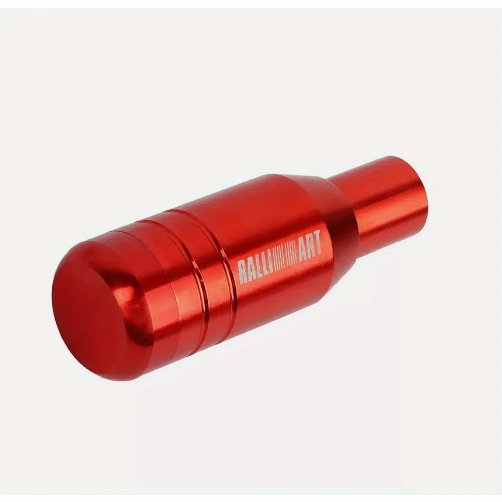 RALLIART Aluminum Red Automatic Gear Stick Shift Knob Lever Shifter Universal