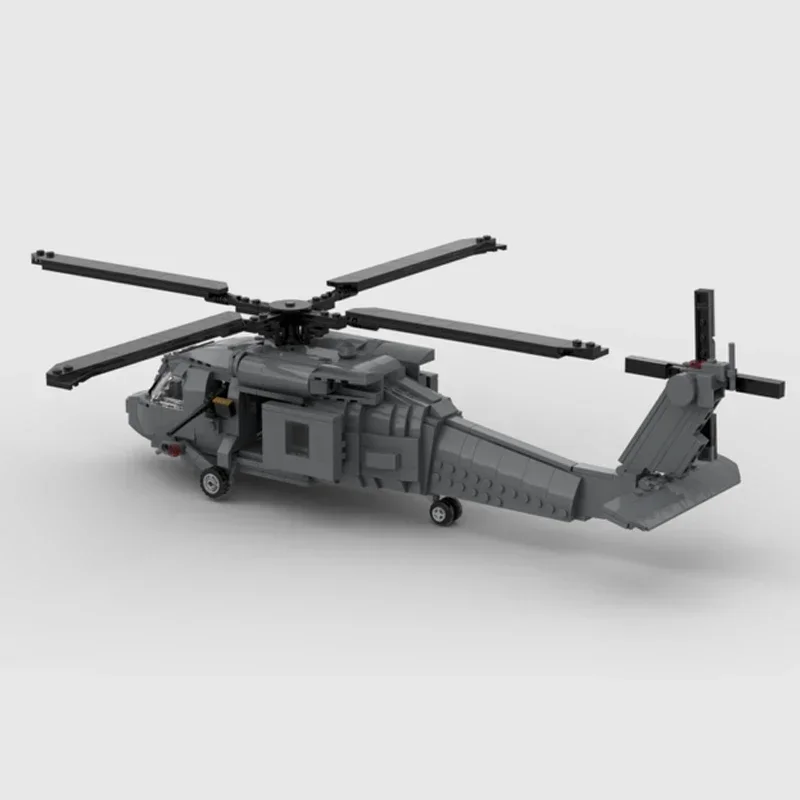 Moc Building Bricks modello militare Sikorsky UH-60 Black Hawck Technology blocco modulare regali giocattoli per bambini set fai da te assemblaggio