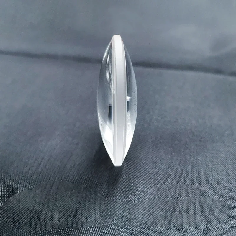 Biconvex Double Convex Lens Diameter 50 52 58 71 72 75 90mm Coating Laboratory Equipment Focusing Sight Lenses Stage Led Lamp