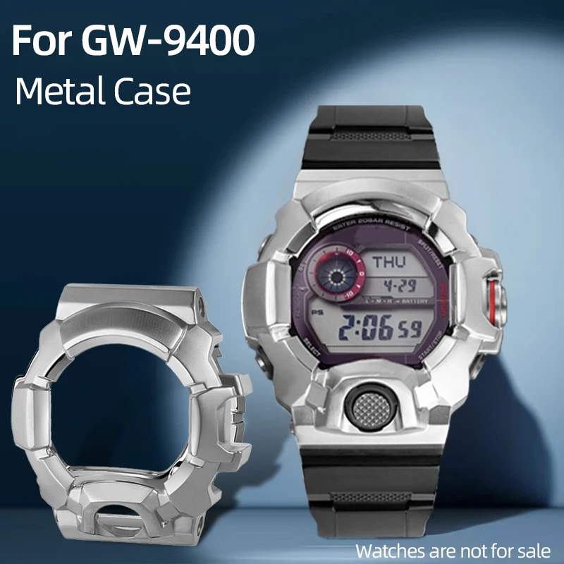 GW9400 Upgrade 304L Stainless Steel Case Solid Metal Matte Bezel
