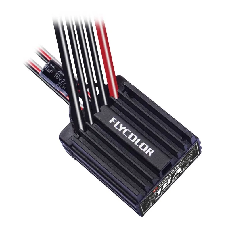 FATJAY 18A ESC FLYCOLOR Sensorless Brushless BLDC Controlador de velocidade eletrônico para carro RC Crawler Monster Truck