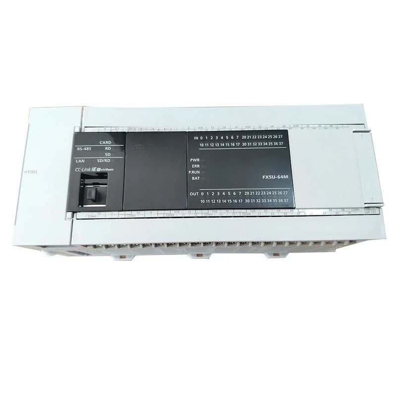 New PLC Programmable Controller FX5U-64MT/ES New Original Built-in Analog Input 2 Output 1