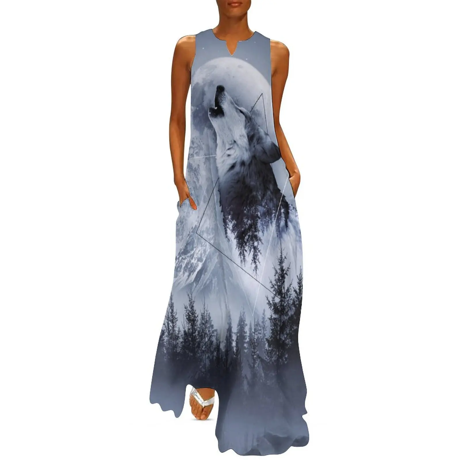 

Howl with the Wolf Long Dress party dresses women dresses for prom Bride dresses Dress