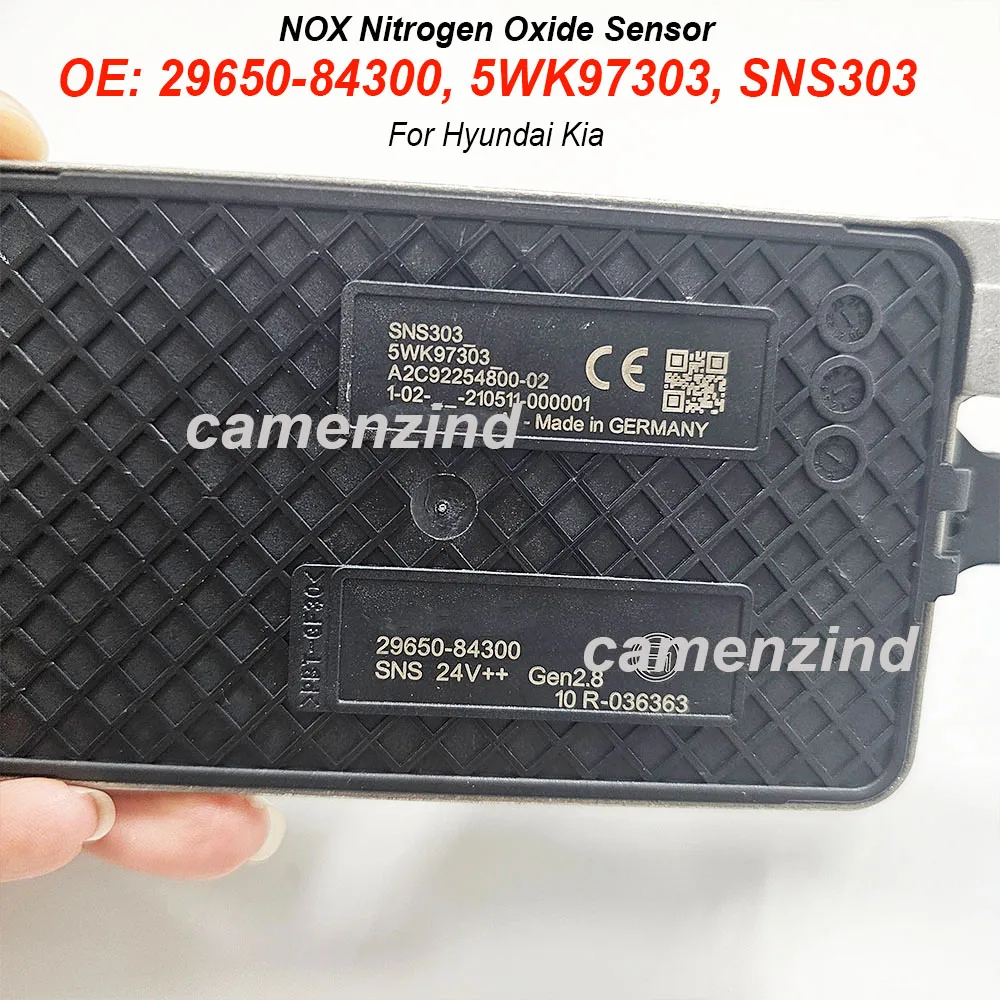 

Датчик оксида азота (NOx) 29650-84300 5WK97303 5WK97304 SNS303, 24В, высокое качество, для Hyundai KIA 2965084300