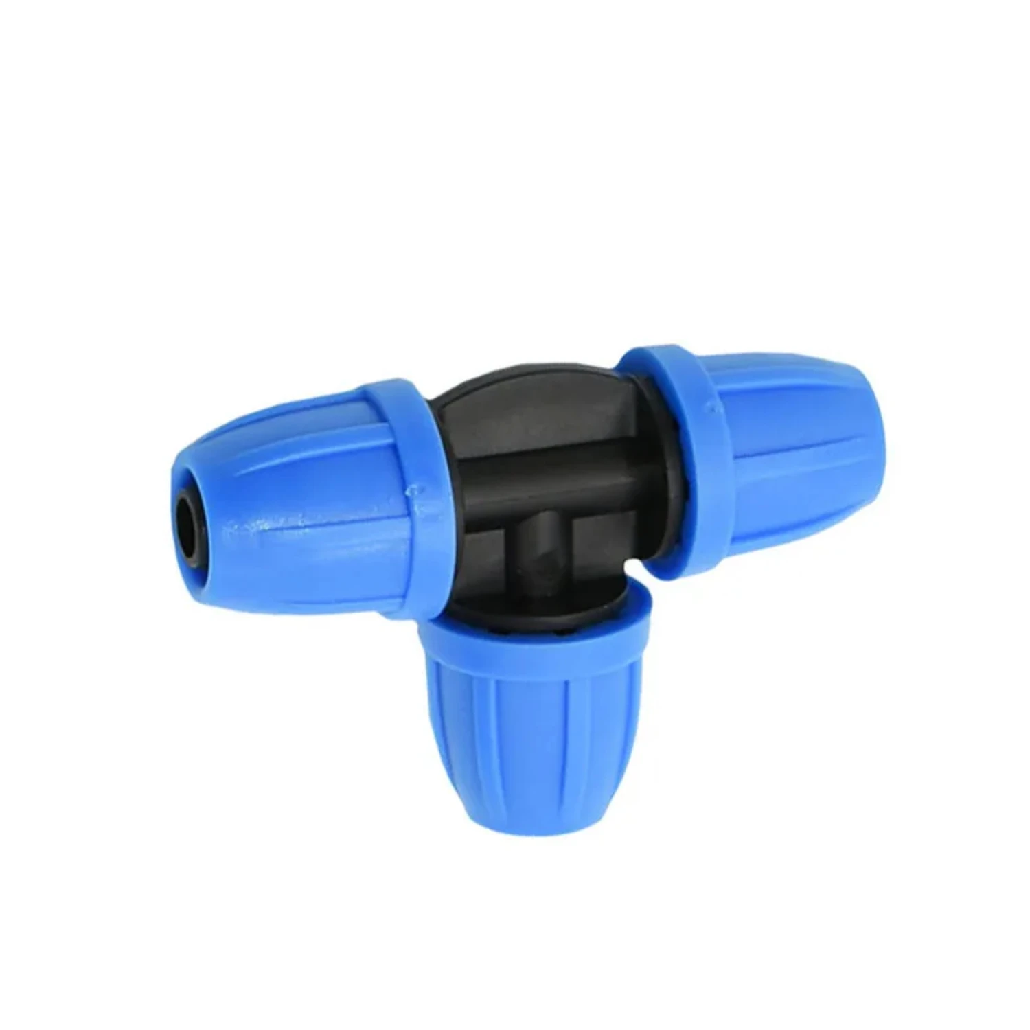 Tuinslang 3/8 "T-Shirt Weerhaak Connector Borgmoer 8/11 Watersplitter Water T Type 3-weg Connector 40 Stuks