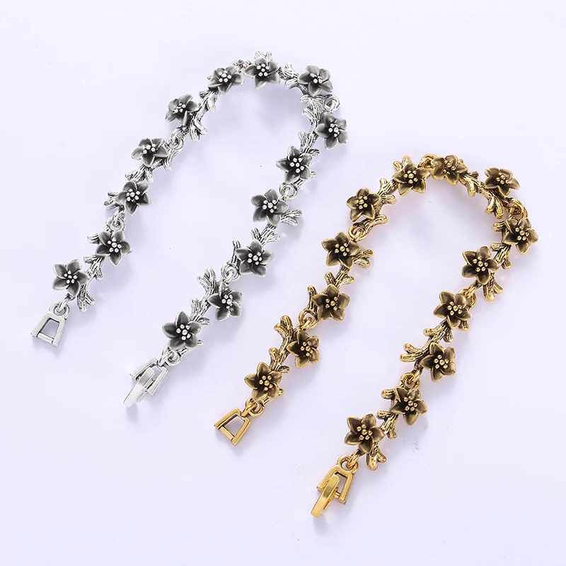 Vintage Gothic Kreuz Patchwork Armband für Männer und Frauen Mode personalisierte Schmuck Accessoires Hip Hop Rock Party Geschenke