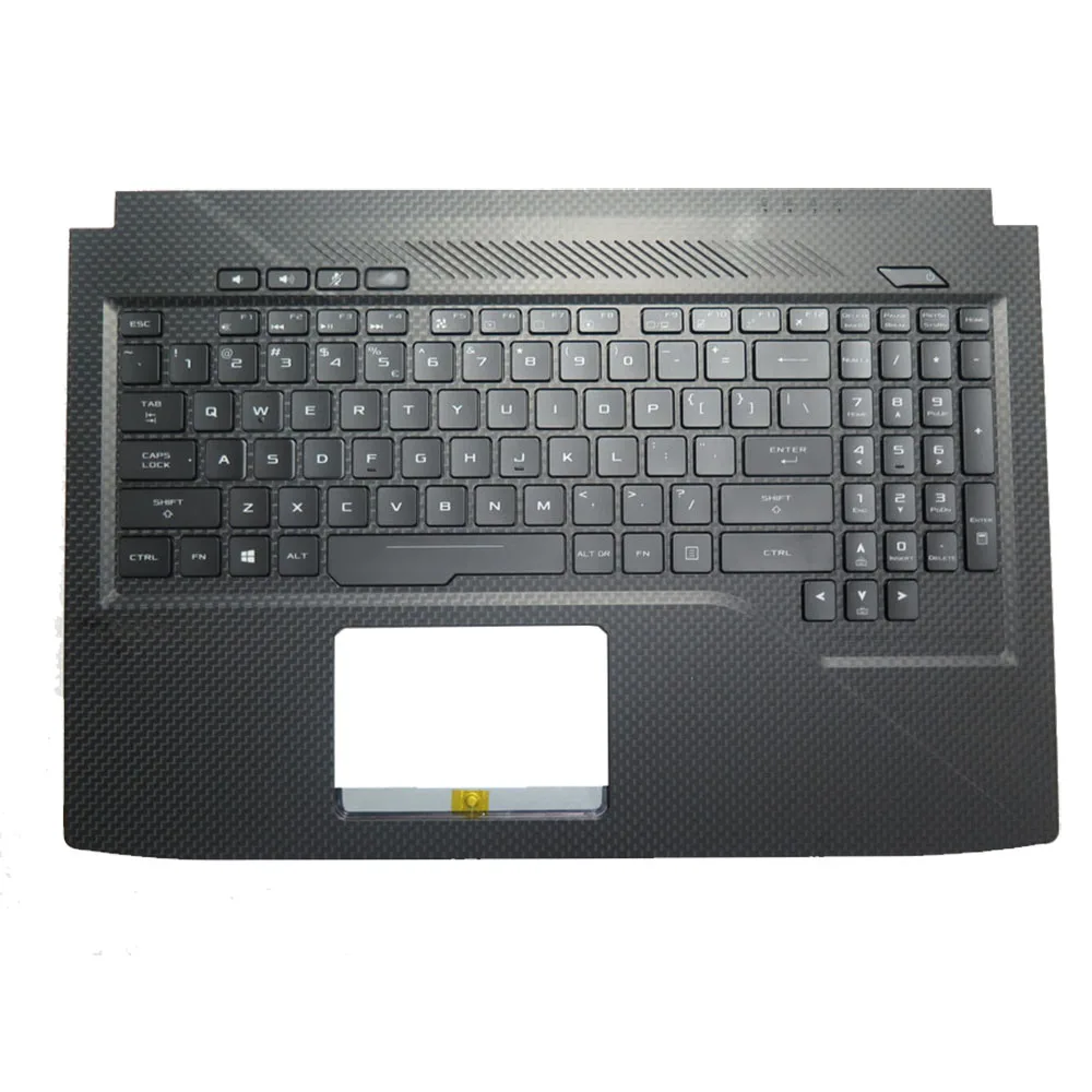 

90NB0GI1-R31UI0 PalmRest&US keyboard For ASUS GL503GE GL503VM GL503VD V170146D US AEBKLR00020 V170146DS1 UI Black Top Case