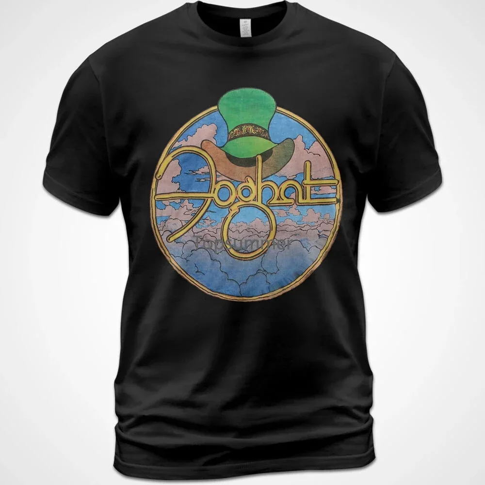 Cotton T-Shirt Foghat Energized Album Tee Roger Earl Bryan Bassett Dave Peverett