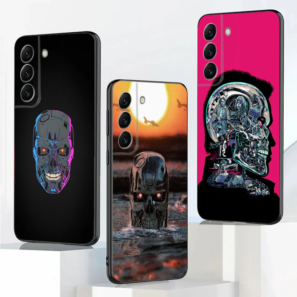 Movie The T-Terminator Phone Case For Samsung Galaxy A20,A21s,A22,A31,A32,A52,A53,A72,73,A80,A91 Soft Black Cover