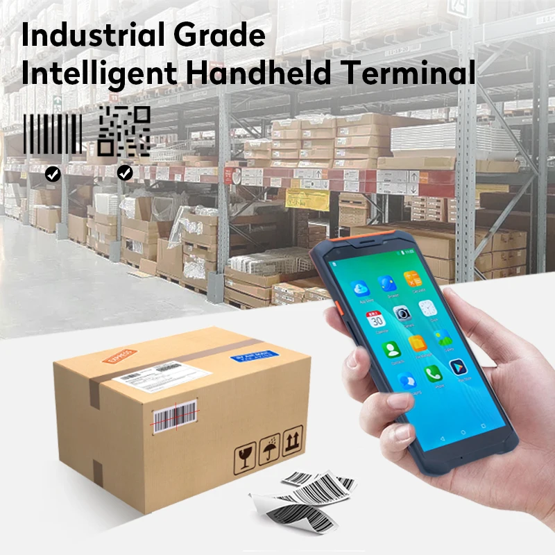 Industrial Scanner Android Tablet Handheld PDA Popularity Barcode QR Code Reader