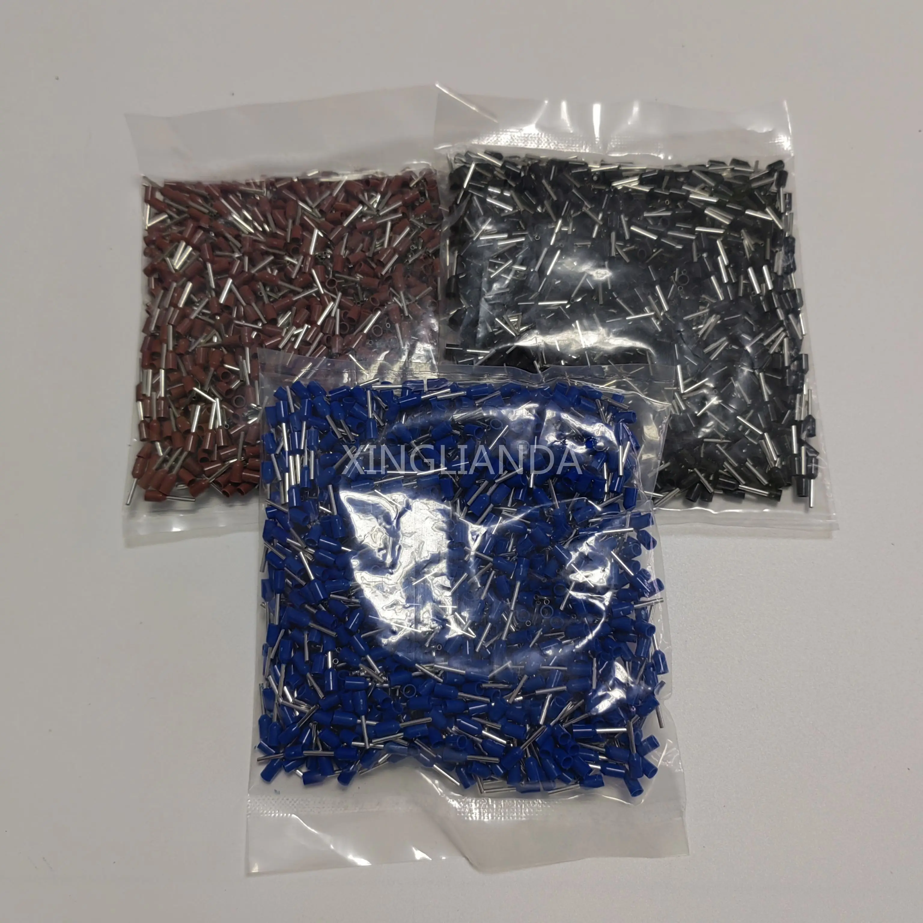 1000PCS E0508 Insulated Ferrules Terminal Block Cord End Wire Connector Electrical Crimp Terminator