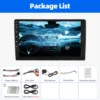 ESSGOO 9 インチタッチスクリーン 2 DIN カーステレオラジオ Android 14 ワイヤレス Carplay Android 自動再生 GPS ナビ WiFi FM RDS SWC BT USB 6