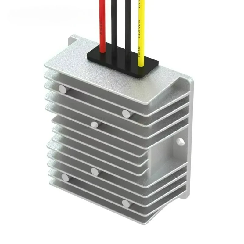Waterproof 30-60V to 48V 5A 240W Voltage Stabilizer DC to DC Buck Boost Converter for Low Noise Operation