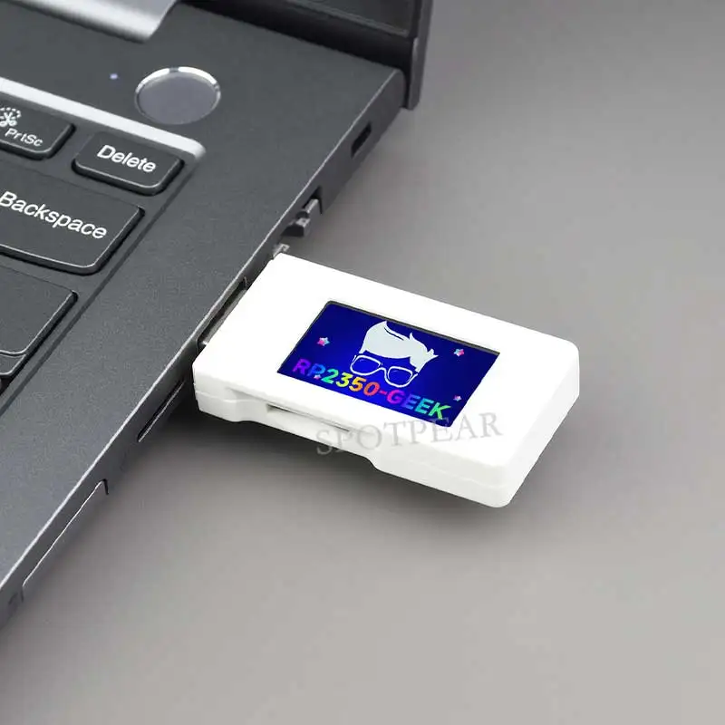 لوحة تطوير Raspberry Pi Pico 2 RP2350 GEEK 1.14 بوصة LCD 240x135 65K SWD/UART/I2C لـ OpenOCD/CMSIS-DAP #4