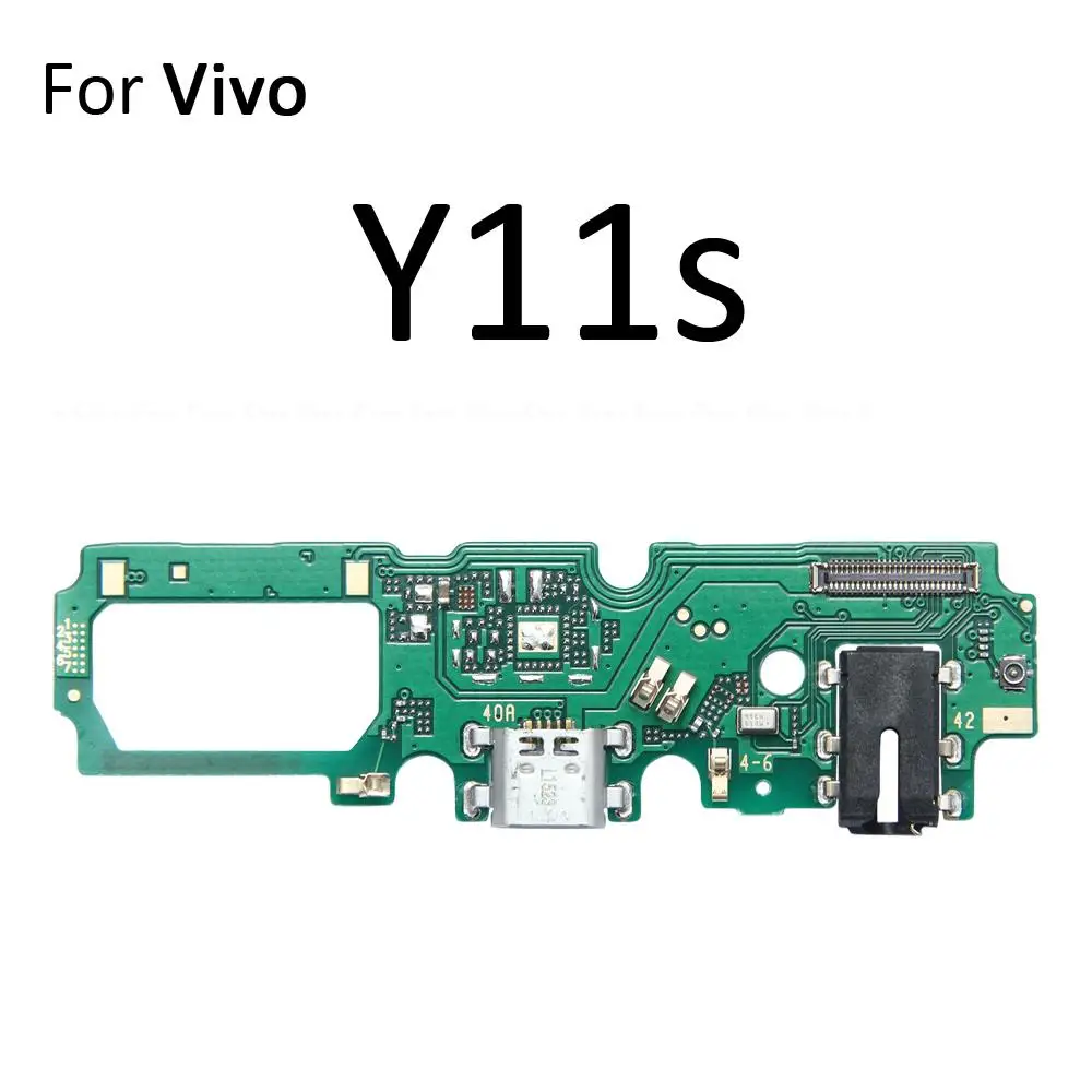 USB Charging Port Dock Plug Connector Charger Board Microphone Flex Cable For Vivo Y11 2019 Y11s Y12 Y12A Y12i Y12s Y15 Y17 Y19