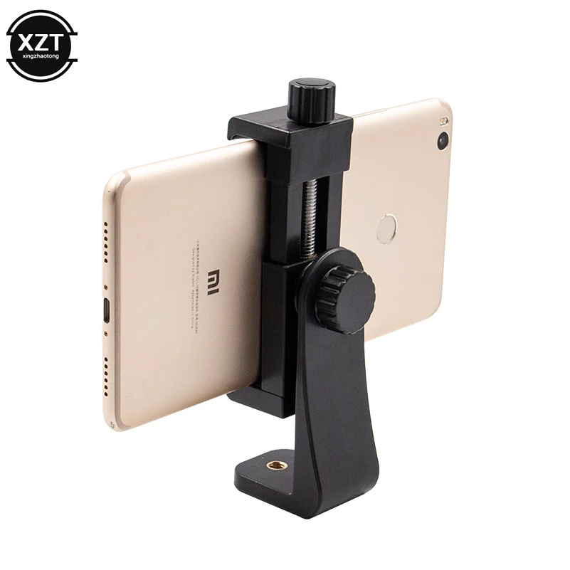 New 360° Mobile Phone Live Broadcast Clip Ipad Flat Clip Selfie Stick Camera Universal Tripod Clip Desk Tripod Adapter