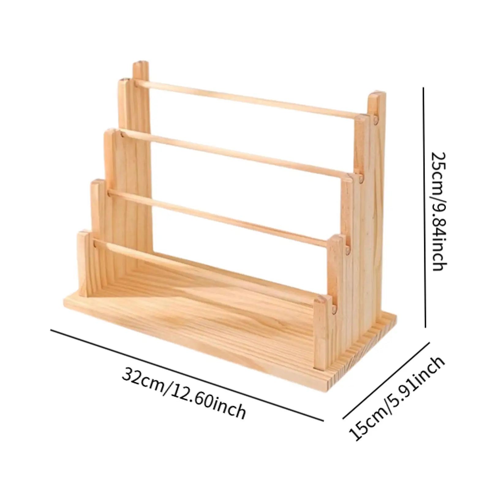 Bracelet Display Holder 4/6 Tiers Jewellery Storage Hanging Bar for Home Decoration Showcase Necklace Ring Earring Selling Girl