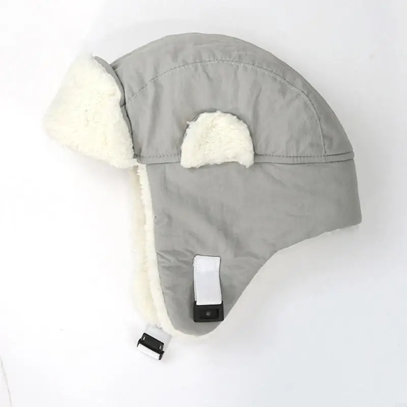 95AE Musim Gugur Musim Dingin Topi Anak -anak Topi Angin Topi Lembut & Perlindungan Telinga Bayi Hangat Bonnet untuk Anak