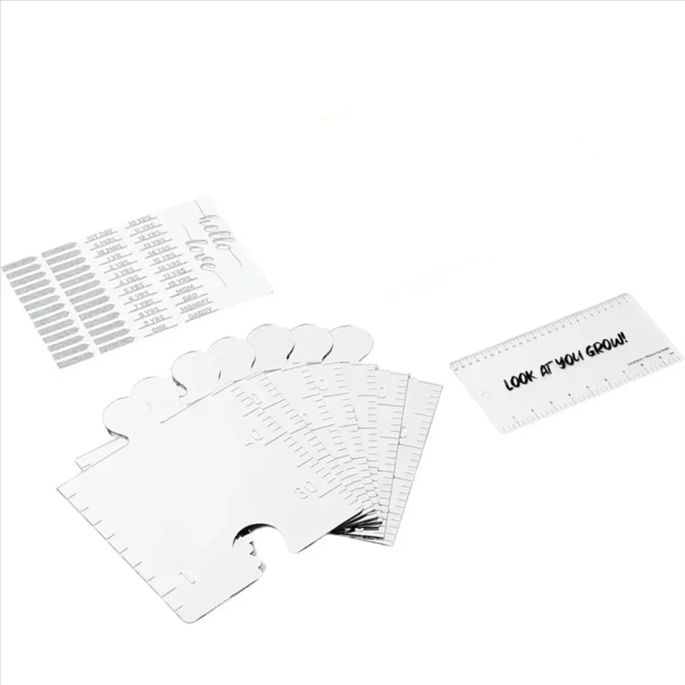 acrylic-puzzle-mirror-growth-chart-firm-secure-paste-foldable-design-mirrored-growth-chart-full-body-mirror-wall-decoration
