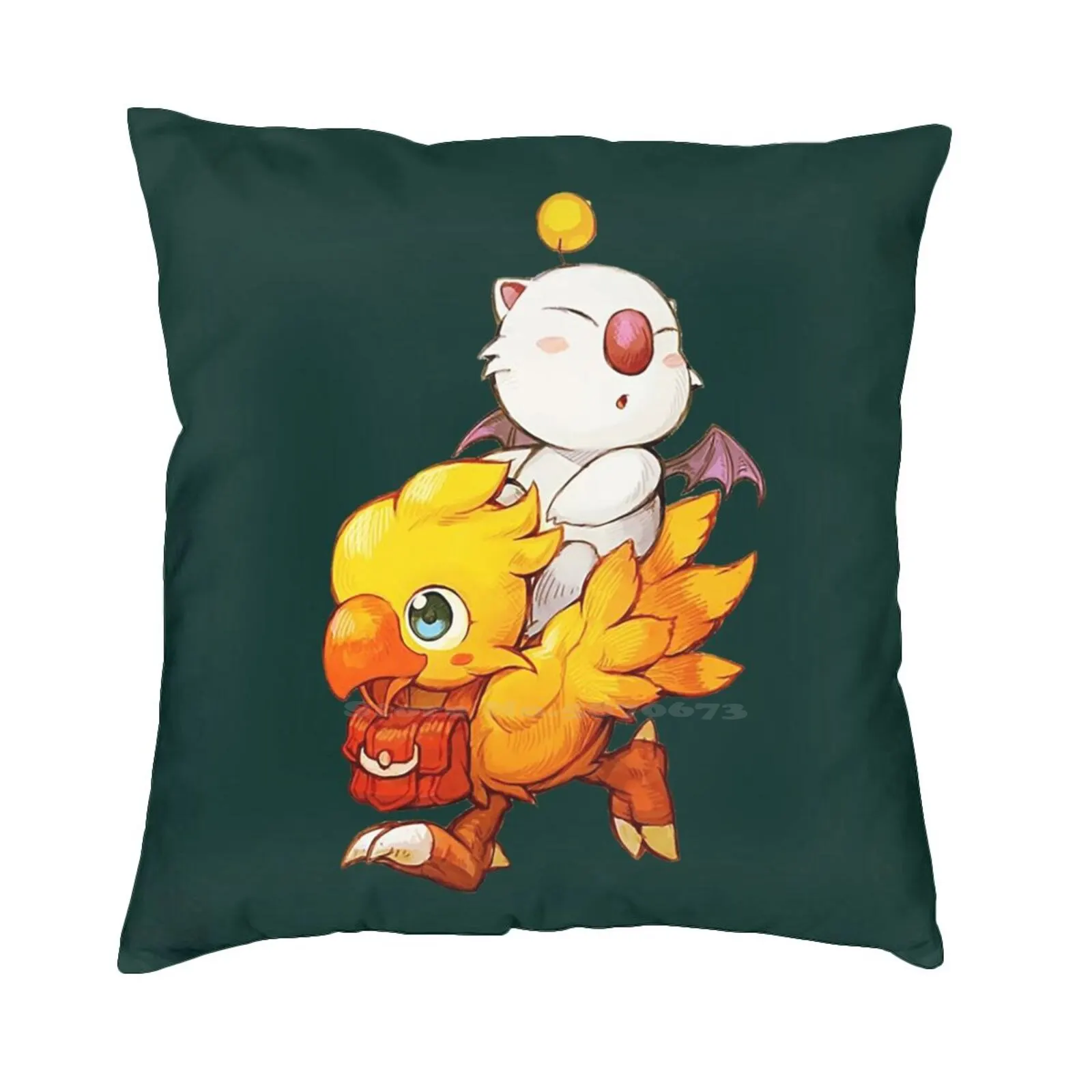 

Chocobo _ Amp _ Футболка Moogle Final Fantasy Хлопковая футболка Final Fantasy 7 Final Fantasy Vii Ff7 Cloud Strife
