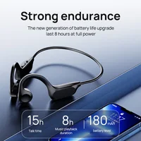 Écouteurs sans fil X7 pour le sport, compatibles Bluetooth, avec microphone mains libres pour la course, prise en charge de la carte TF 3