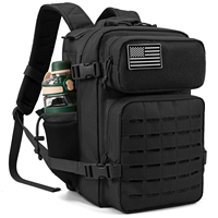 25L Tactical Backpack Outdoor Bag Fitness Backpack MOLLE Backpack Women's/Men's Hiking Survival Backpack Men's Dual Cup Holder
