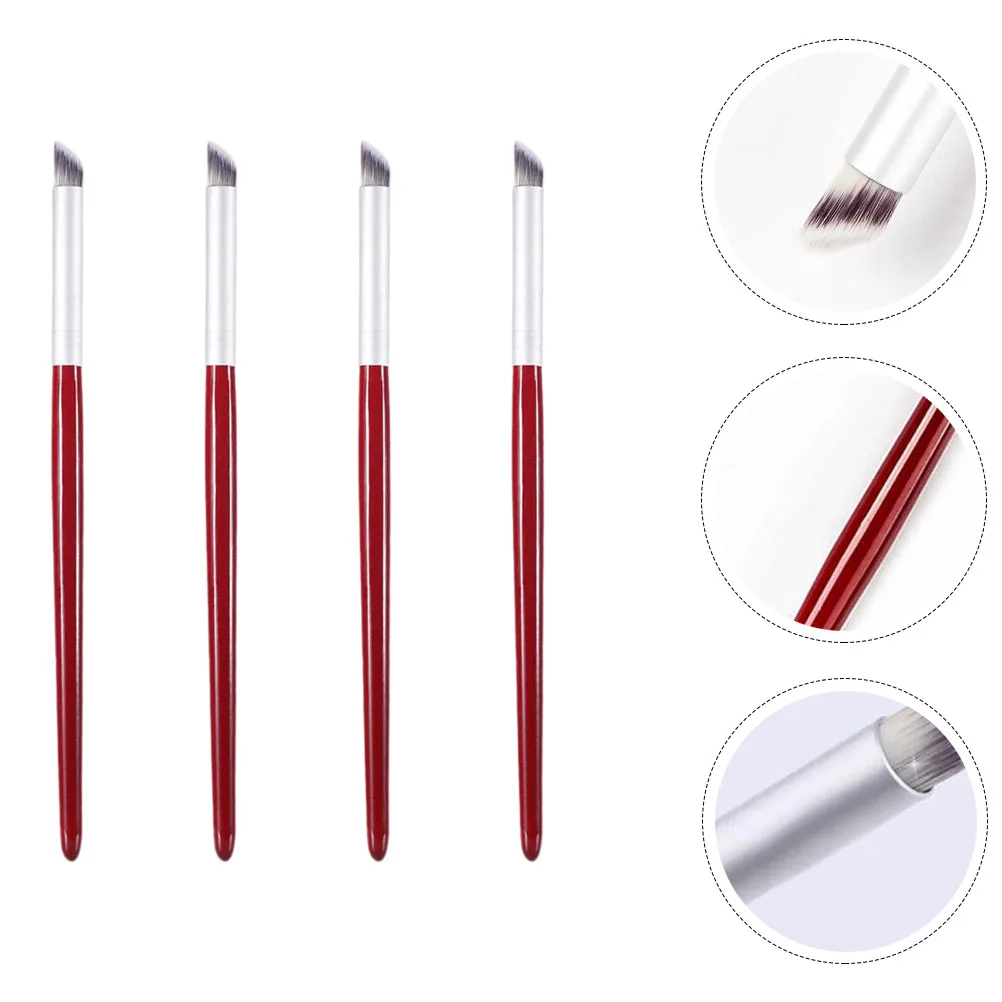 

4pcs Art Set Manicure Painting Tool For Gel Acrylic Diy Design Durable Drawing Brush Premium Material Salons Home Use Art