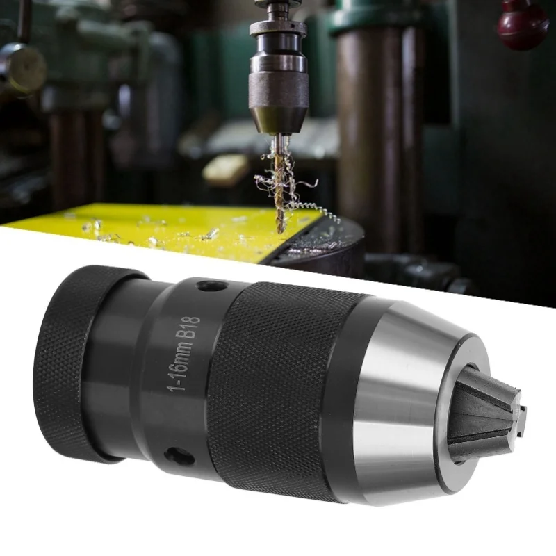 

Самозатягивающийся сверлильный патрон, бесключевой токарный станок, аппаратные средства, высокоскоростная сталь 1-16 мм B18