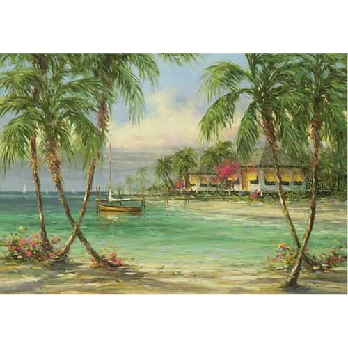 Anatolian Palm Scenery 500 Piece Jigsaw Puzzle No. 3616