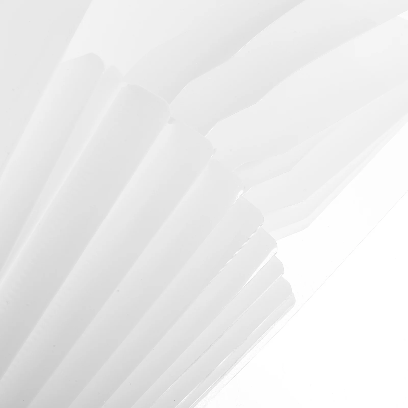 

A4 File Bag Multi layer Storage for Documents Binder Tabs Pockets able Folder White Lightweight Portable ganizer
