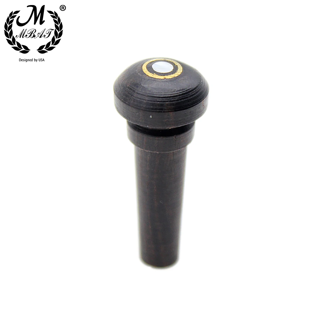 M MBAT Violin Tail Nail For Fasten Tailpiece 3/4 4/4 Violin Ebony Jujube Wood Music Tools Stringed Instrument Parts Accessories