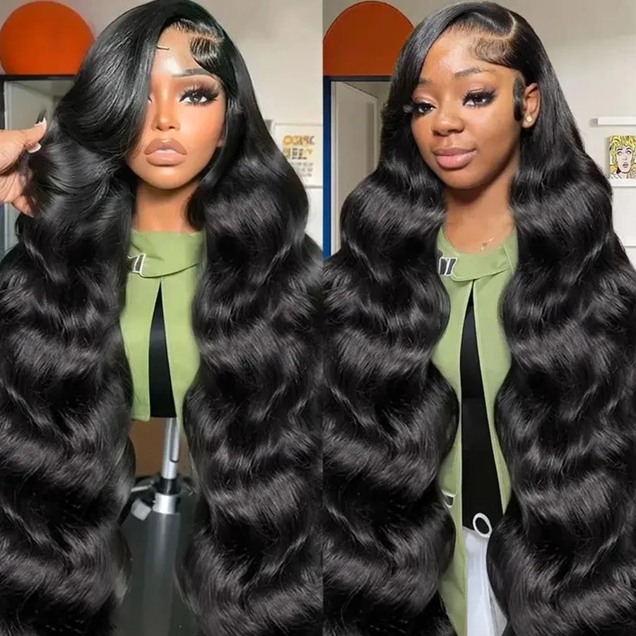 30 Inch Body Wave Lace Front Wigs Human Hair 180% Density Frontal Wigs Human Hair Wigs for Women 13x4 13x6 HD Lace Front Wigs