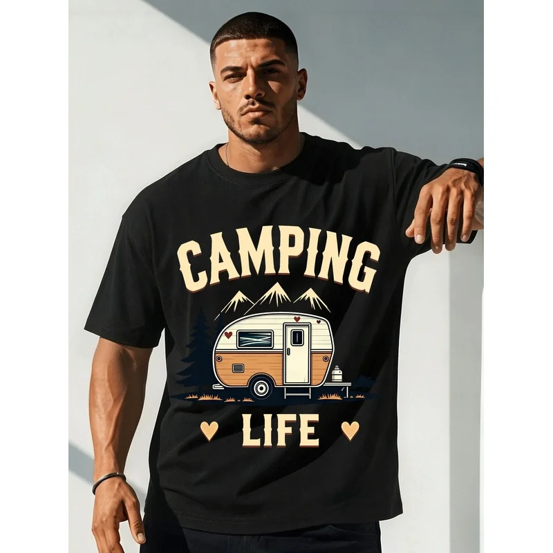Men'S T-Shirt, New Men'S Summer Short-Sleeve 