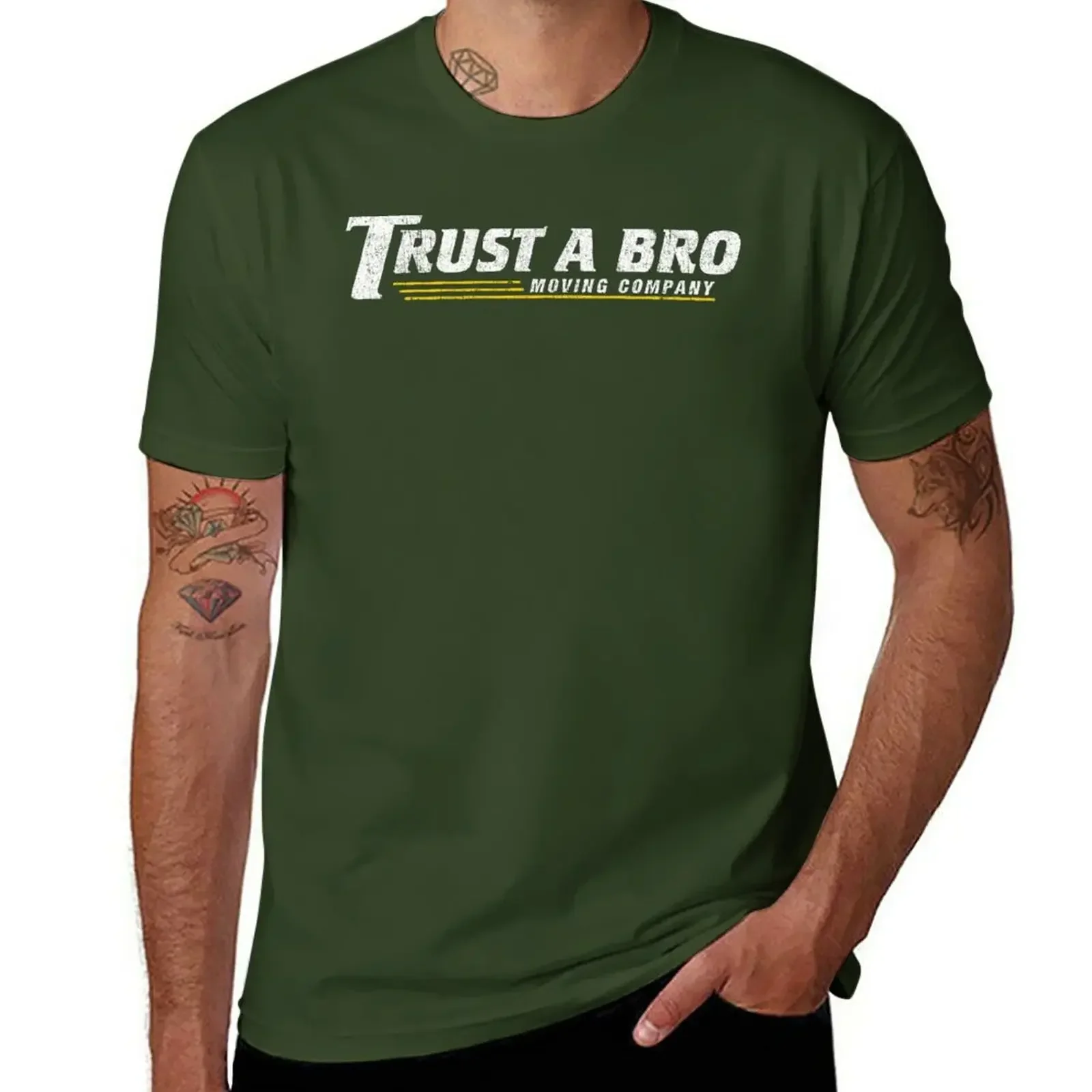 Trust A Bro Moving Company - Hawkeye T-Shirt tops animal prinfor boys sublime t shirt men