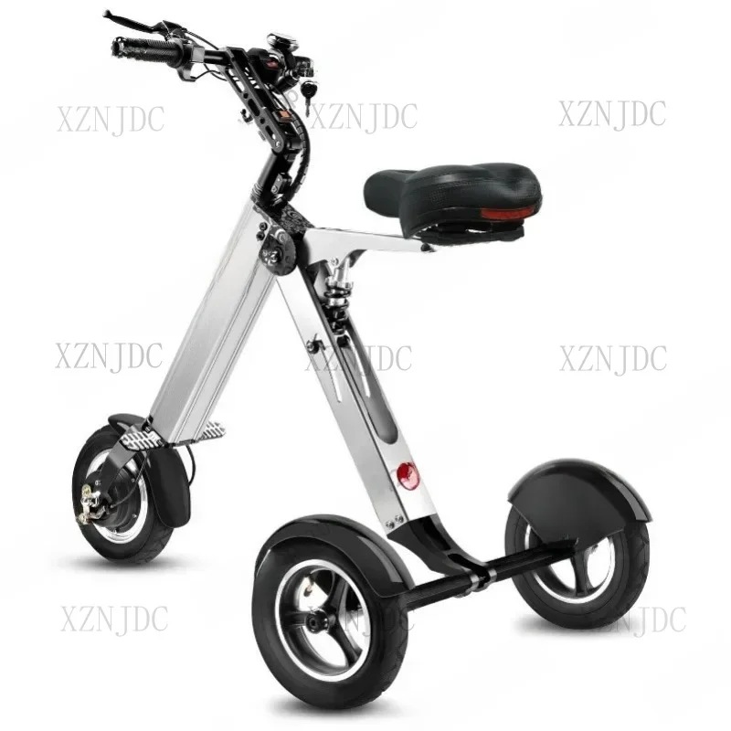 

350W Lightweight Folding Electric Two Parents And ,Fashionable Portable Mini Three-Wheeled Scooter With Children