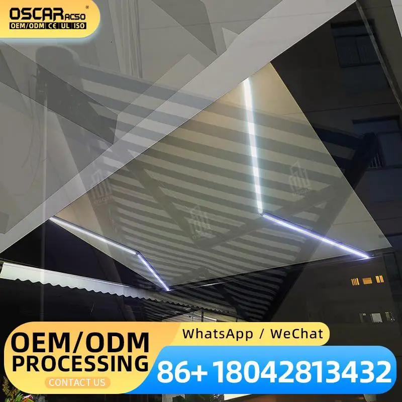 Electric Retractable Automatic Opening Sliding Triple Glass Roof Window Skylight Heat Insulation Rain Sensor Modern Soundproof I