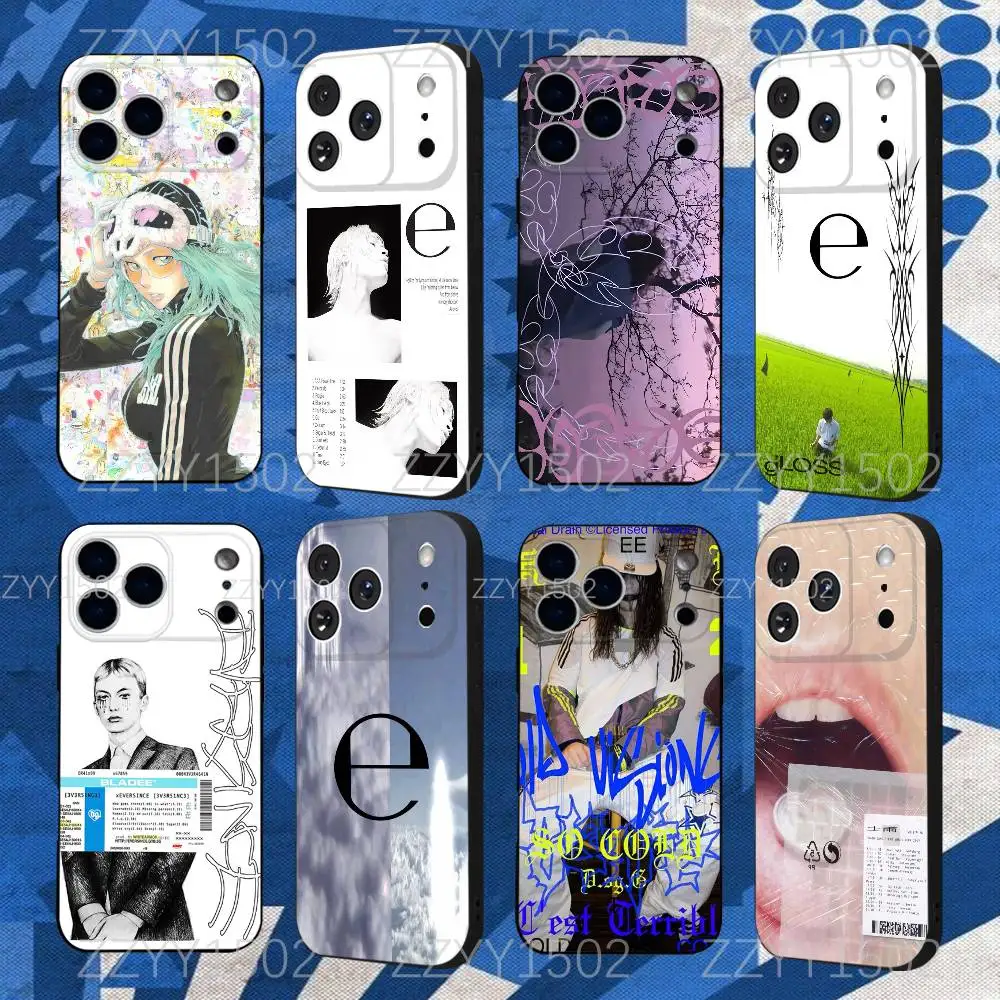 

Drain Gang Ecco2k Bladee 333 IceDancer Phone Case For iPhone 17,16,15,14,13,12,Pro,Max,Plus,E,SE4,Air,Mini Black Funda Shell