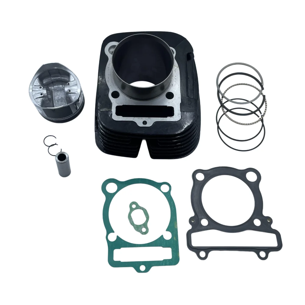 New Rebuild Cylinder with Piston Ring Gasket Kits for Jianshe 400 Mountain Lion JS400 JS183FMQ ATV